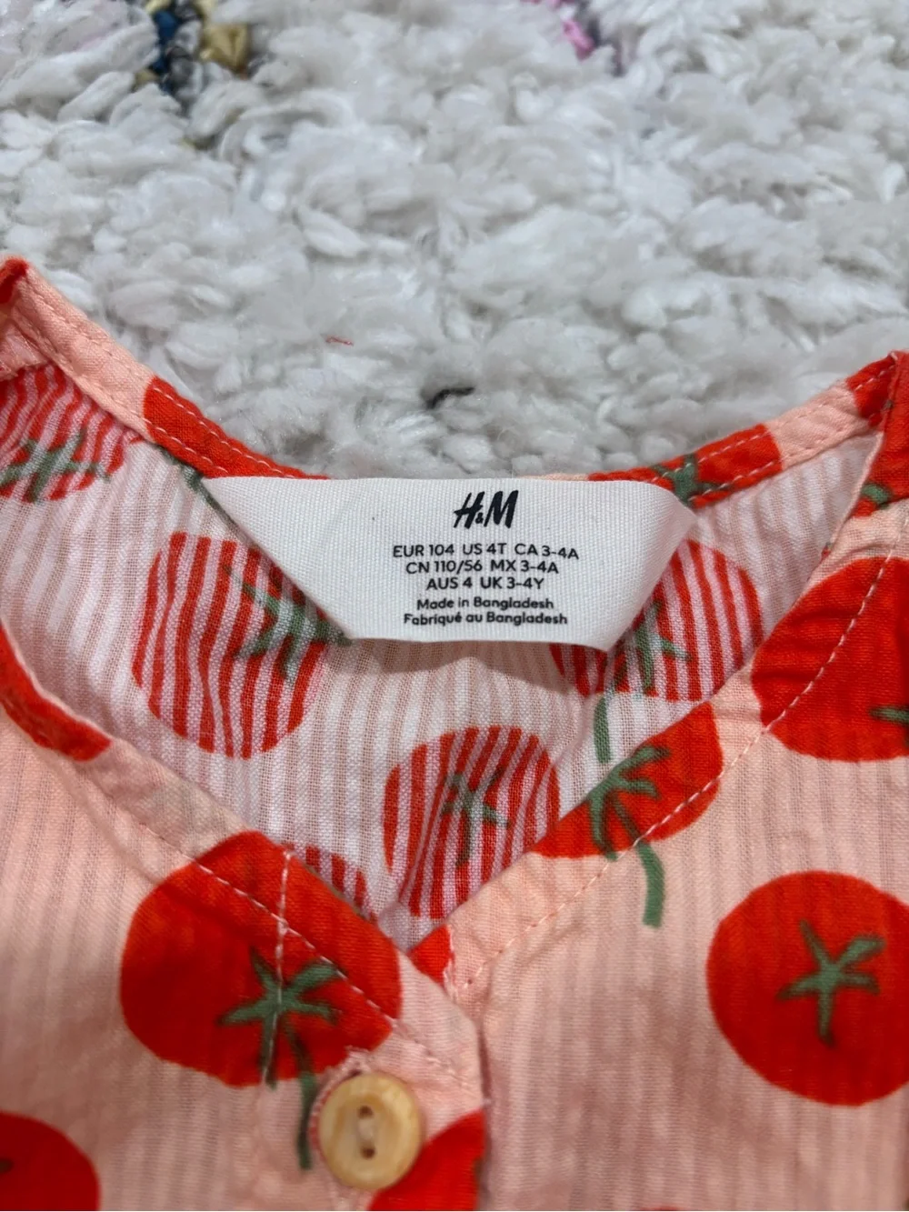 H&M Tomato Dress